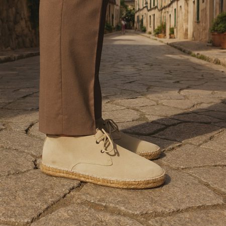 Man Espadrille Jute Split Leo