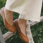 Leather Ballerina Flat