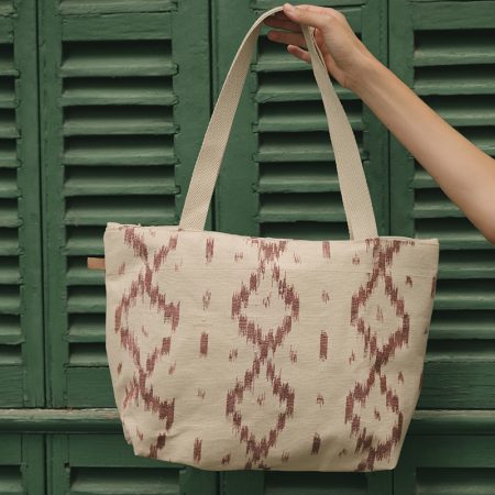 Mallorcan Cloth Bag Garnet